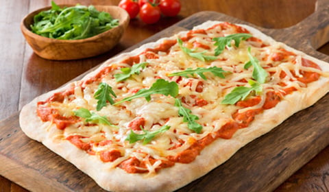 FOCACCIA AUX QUATRE FROMAGES