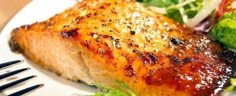 FILET DE SAUMON FARCI AU ROUBINE DE NOYAN