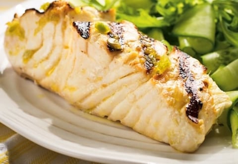 Flétan Grillé Épicé