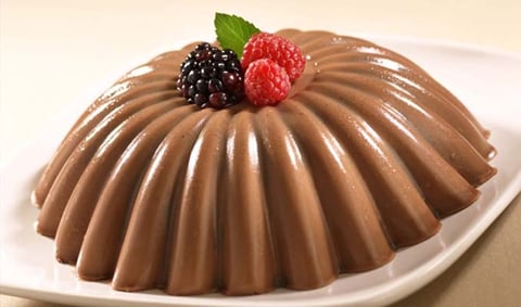 Flan au Chocolat
