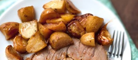 Frites de Carottes au Thym et Romarin et Gigot d’Agneau