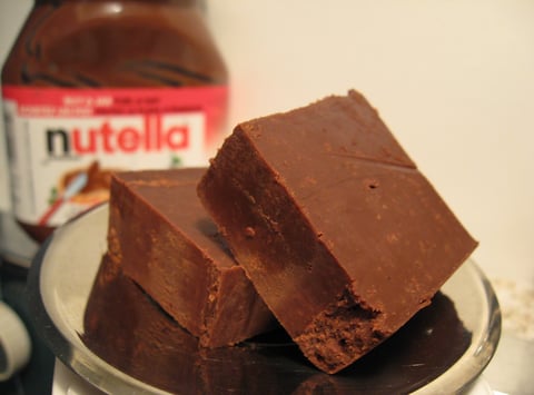 Fudge Marshmallows et Nutella...