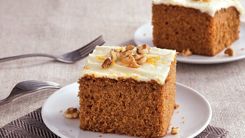 Gâteau Épicé à L'érable avec Glaçage à L'érable