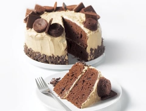 Gâteau Festif au Chocolat et au Café