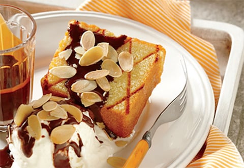 Gâteau Grillé, Sauce Choco-espresso