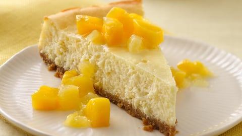 Gâteau au Fromage à la Mangue Allégé