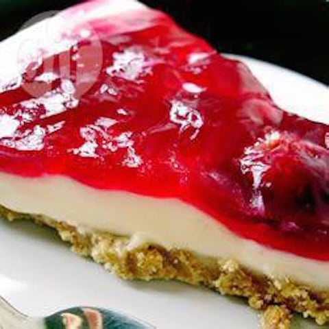 Gâteau au Fromage et Cerises, Sans Cuisson