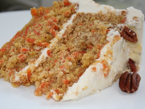 Gâteau aux Carottes et à L'érable, Glaçage Crémeux à L'érable