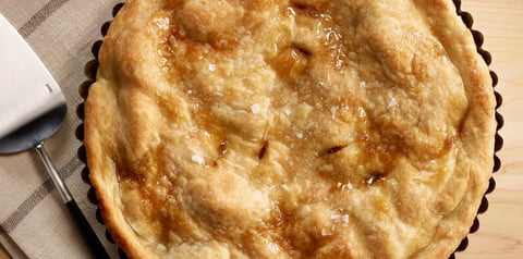 Gâteau aux Pommes Caramélisées
