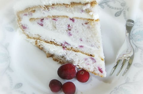 Gâteau aux Canneberges