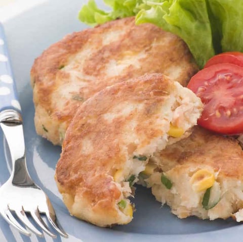 Galettes de Pomme de Terre au Saumon