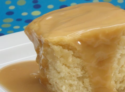 Gâteau Blanc Sauce Style St-Hubert
