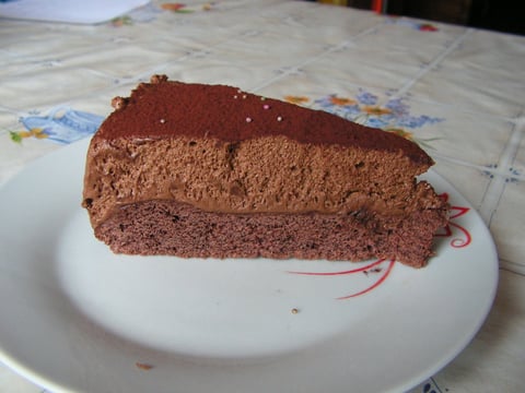 Gâteau Mousse aux Trois Chocolats