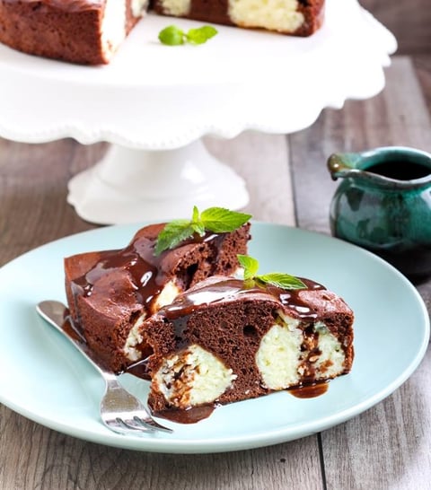 Gateau Yaourt aux 2 Chocolats