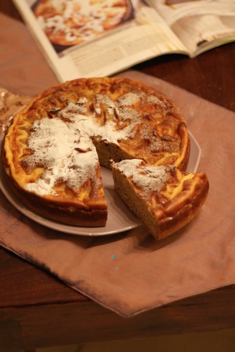 Gâteau aux Pommes en deux Cuissons