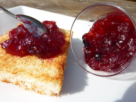 Gelée de Raisin et Canneberges