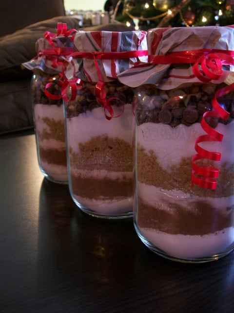 Gifts in a Jar* Recette de Brownies