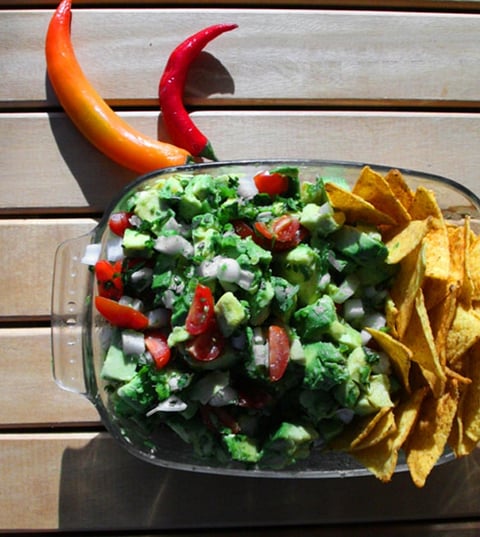 Guacamole Salade
