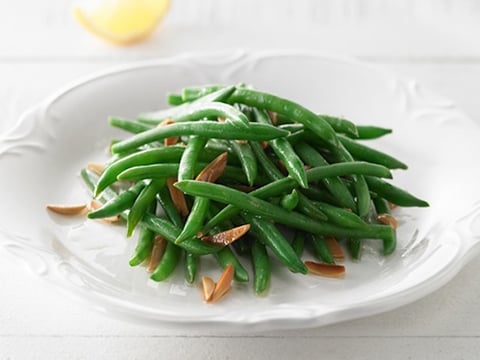 HARICOTS VERTS AUX AMANDES