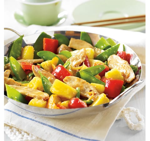 Sauté de Poulet à l’ananas