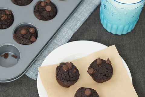 Petits Brownies aux Noisettes sans Gluten