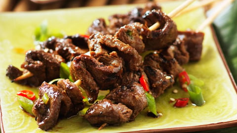 Brochettes de Bœuf à la Coréenne
