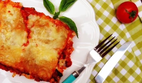 LASAGNE AU DINDON AVEC RICOTTA ET BASILIC
