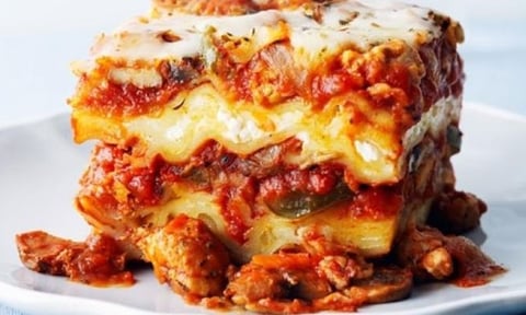 LASAGNE AU POULET ET AUX LÉGUMES  ( Mijoteuse )