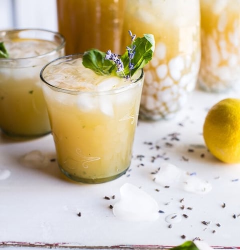 Lavender Basil Lemonade