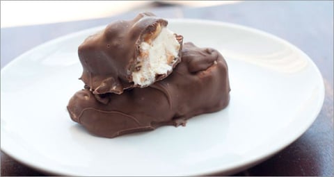 Les Barres Snickers à la Crème Glacée