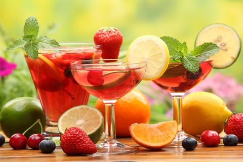 Limonade aux Framboises