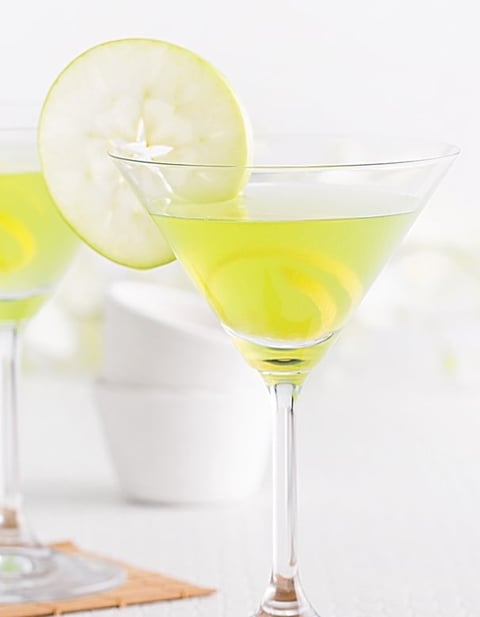 Martini Sour à la Pomme