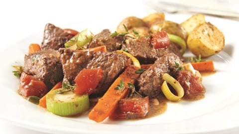 Mijoté de Bœuf au Thym et à la Marjolaine