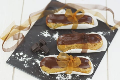 Mini Éclairs au Chocolat