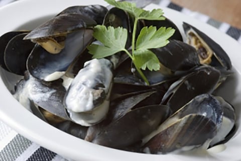 Moules au Bleu