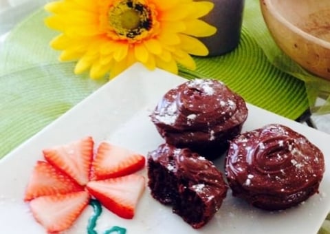 Muffins Choco-Guimauves et Yogourt