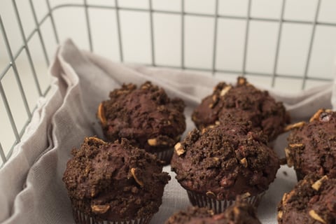 Muffins au Moka et au Chocolat