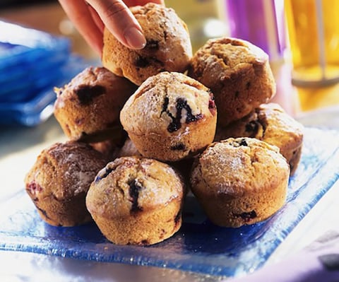 Muffins aux Myrtilles