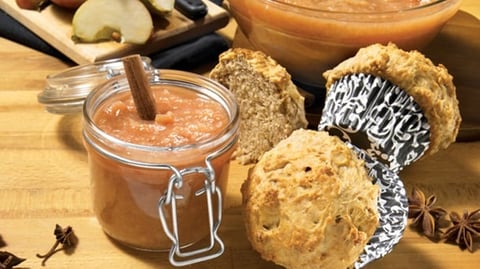 Muffins aux Pommes