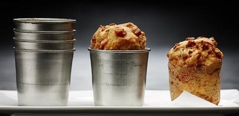 Muffins Parmesan et Pancetta