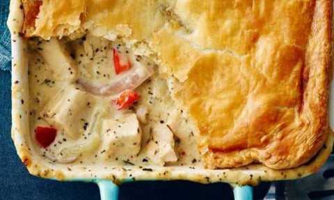 PÂTÉ ITALIEN AU POULET AVEC FENOUIL