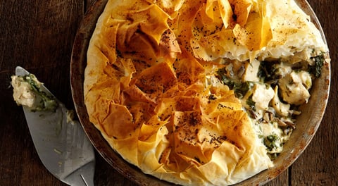 Pâté au Poulet en Pâte Phyllo