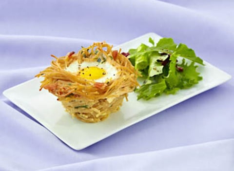 Pâtes aux Grains Entiers, Spaghettini en Nids Catelli® Moisson Santé®