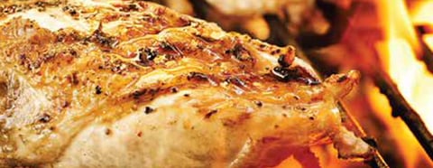 POITRINES DE POULET AU MIEL ET AU BRIE