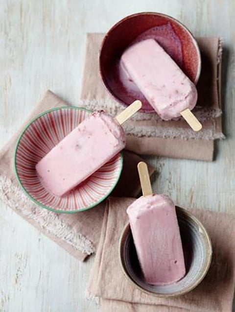 Popsicles au Yogourt Grec