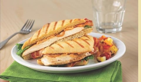 Paninis au Poulet César