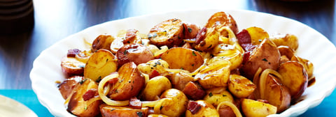Petites Pommes de Terre Braisées au Balsamique