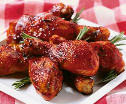 Pilons de Poulet au Miel et aux Épices