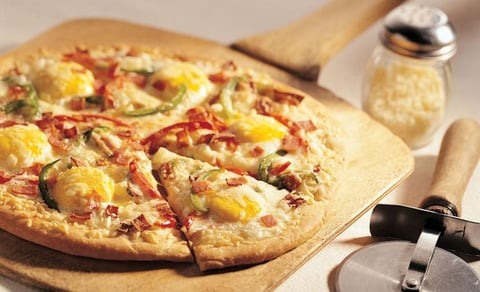 Pizza Sertie aux œufs