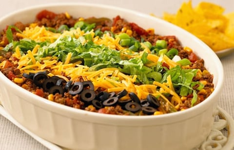 Plat Cuisiné Fiesta au Chili